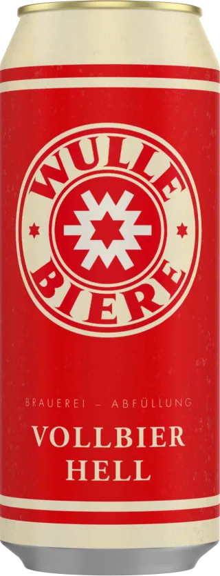 Wulle Vollbier Hell in der Dose