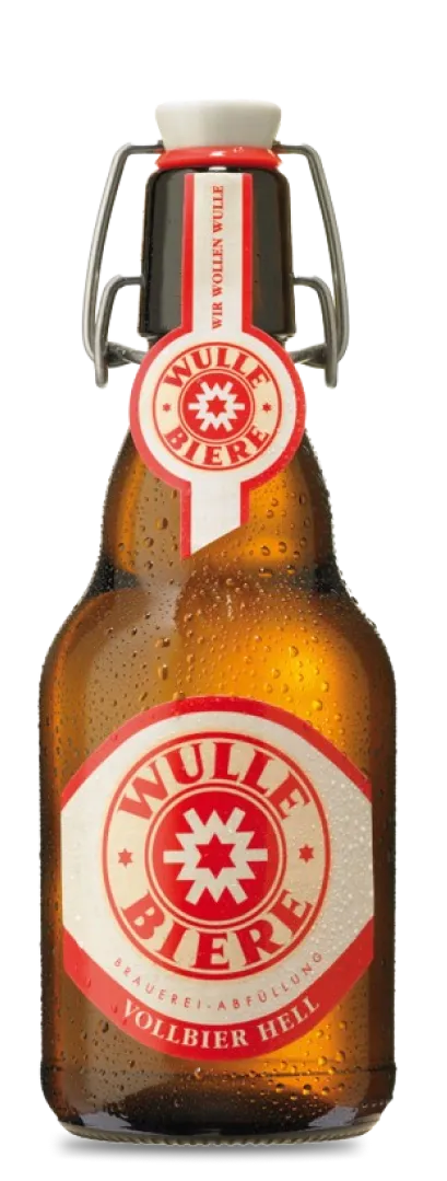 Wulle Vollbier Hell in der kleinen Flasche